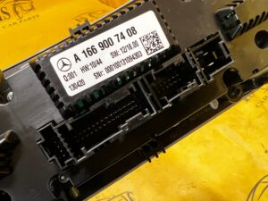 PANEL PRZEŁĄCZNIK NAWIEWU KLIMATYZACJI MERCEDES GL X166 USA GRAY