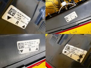 KOMPLET LAMPY LAMPA TYŁ TYLNE LEWA PRAWA LED BMW 5 G31 EU