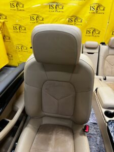KPL WNĘTRZE FOTELE KANAPA BOCZKI PÓŁSKÓRA ALCANTARA PORSCHE MACAN 95B LHD