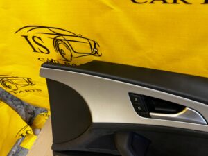 TAPICERKA BOCZEK DRZWI PRZÓD PRAWY ALCANTARA BOSE AUDI A6 C7 LIFT 4G EU