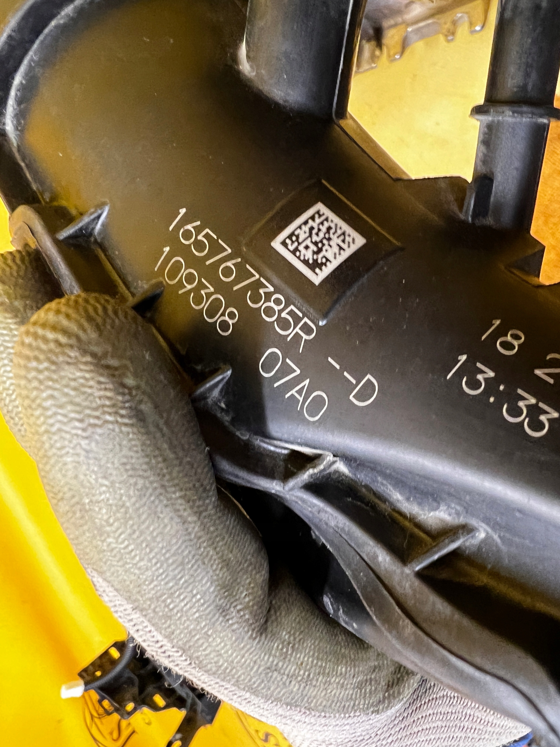 RURA PRZEWÓD DOLOT POWIETRZA RENAULT 1.3 TCE