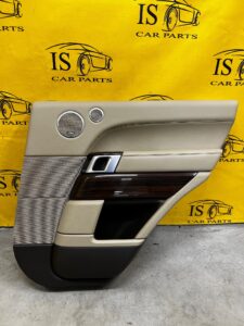 TAPICERKA BOCZEK DRZWI TYŁ PRAWY RANGE ROVER VOGUE L405 ALMOND MERIDIAN