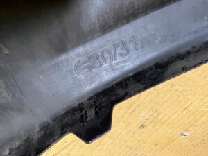 SPOILER DYFUZOR DOKŁADKA ZDERZAKA TYŁ BMW 5 G30 G31 M-PAKIET DARK SHADOW