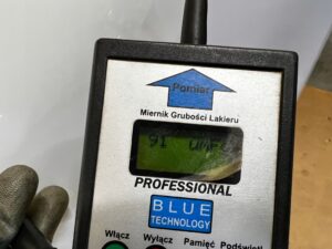 DRZWI LEWA STRONA LEWY PRZÓD TYŁ FORD KUGA MK3 LIFT FROZEN WHITE 2024R