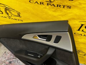 TAPICERKA BOCZEK DRZWI TYŁ LEWY ALCANTARA BOSE AUDI A6 C7 LIFT 4G