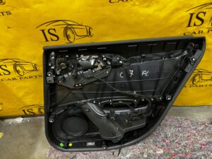 TAPICERKA BOCZEK DRZWI TYŁ LEWY ALCANTARA BOSE AUDI A6 C7 LIFT 4G