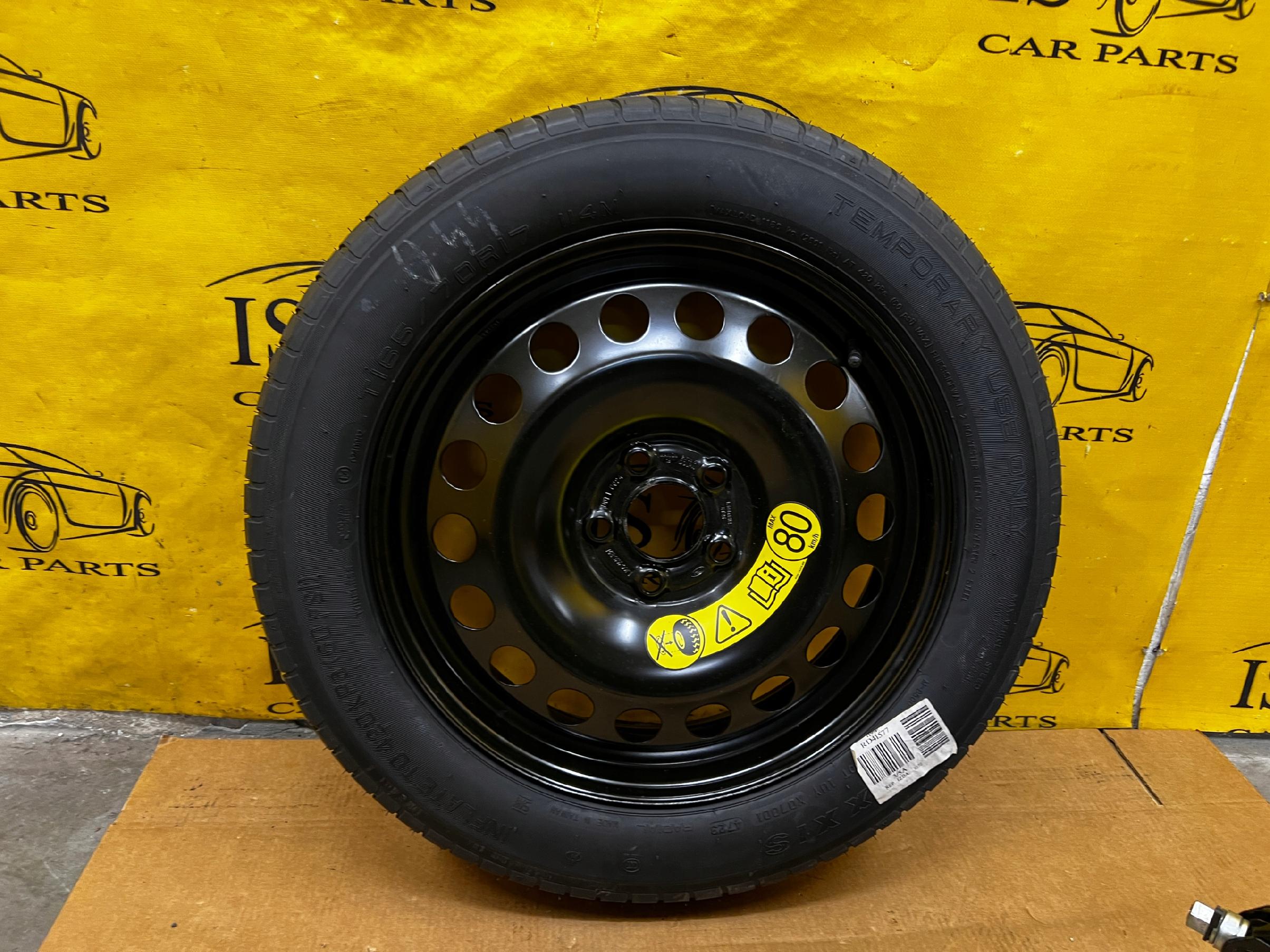 ZESTAW NAPRAWCZY KOŁO DOJAZDOWE LEWAREK FORD KUGA MK3 LIFT 165/70 R17