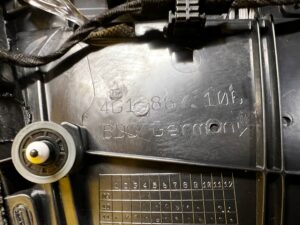 TAPICERKA BOCZEK DRZWI PRZÓD PRAWY ALCANTARA BOSE AUDI A6 C7 LIFT 4G EU