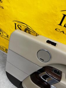 TAPICERKA BOCZEK DRZWI PRZÓD PRAWY RANGE ROVER VOGUE L405 ALMOND MERIDIAN