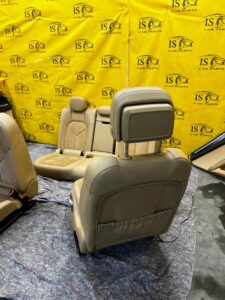 KPL WNĘTRZE FOTELE KANAPA BOCZKI PÓŁSKÓRA ALCANTARA PORSCHE MACAN 95B LHD