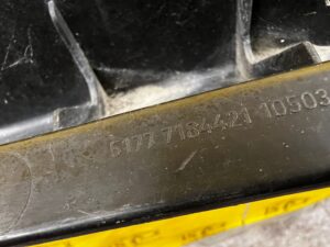 MOCOWANIE OSŁONY LISTWY PROGU PROGOWEJ PRÓG LEWE BMW X6 E71