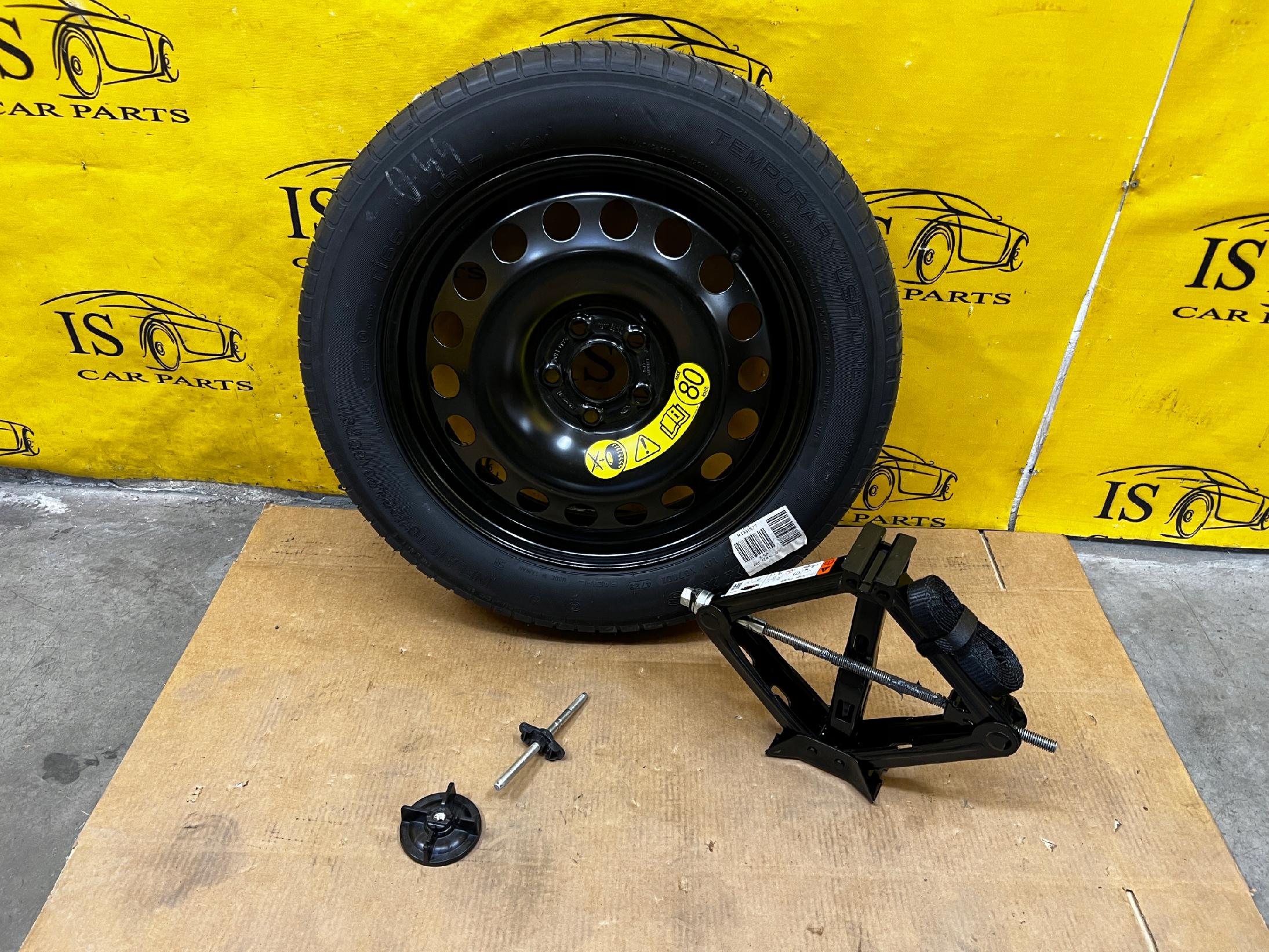 ZESTAW NAPRAWCZY KOŁO DOJAZDOWE LEWAREK FORD KUGA MK3 LIFT 165/70 R17