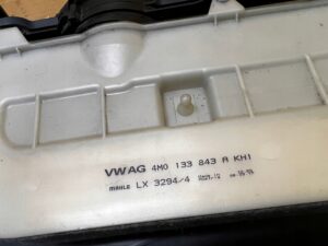 OBUDOWA FILTRA PRZEPŁYWOMIERZ POWIETRZA AUDI Q7 II 4M SQ7 4.0 TDI