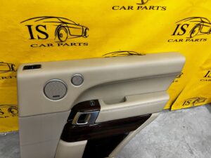 TAPICERKA BOCZEK DRZWI TYŁ PRAWY RANGE ROVER VOGUE L405 ALMOND MERIDIAN