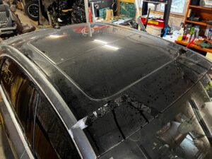 SZYBERDACH DACH SZKLANY PANORAMICZNY PANORAMA SOLAR AUDI A8 D4 LIFT LONG