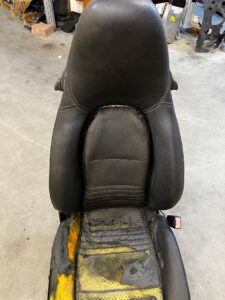 FOTEL PRZÓD PRAWY PASAŻERA ELEKTRYCZNY PORSCHE CARRERA 911 996 LHD