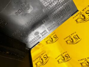 LISTWA RAMKA SZYBY DRZWI TYŁ PRAWA PRAWY PEUGEOT 508 I KOMBI SW