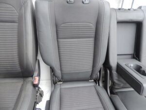KOMPLET FOTELE PRZÓD TYŁ PÓŁSKÓRA PÓŁSKÓRZANE FORD KUGA MK2 LIFT EU