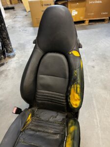 FOTEL PRZÓD LEWY KIEROWCY ELEKTRYCZNY PORSCHE CARRERA 911 996 LHD