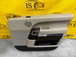 TAPICERKA BOCZEK DRZWI PRZÓD PRAWY RANGE ROVER VOGUE L405 ALMOND MERIDIAN