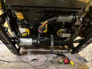 KPL WNĘTRZE FOTELE KANAPA BOCZKI PÓŁSKÓRA ALCANTARA PORSCHE MACAN 95B LHD