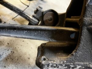 ZWROTNICA AMORTYZATOR WAHACZE TYŁ PRAWY PORSCHE CARRERA 911 996 3.4 2WD RWD