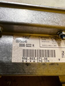 KPL PODUSZKA POWIETRZNA AIRBAG KIEROWCY PASAŻERA PORSCHE CARRERA 911 996