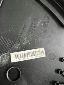 BOCZEK TAPICERKA DRZWI CPRZÓD SKÓRA PORSCHE CARRERA 911 996