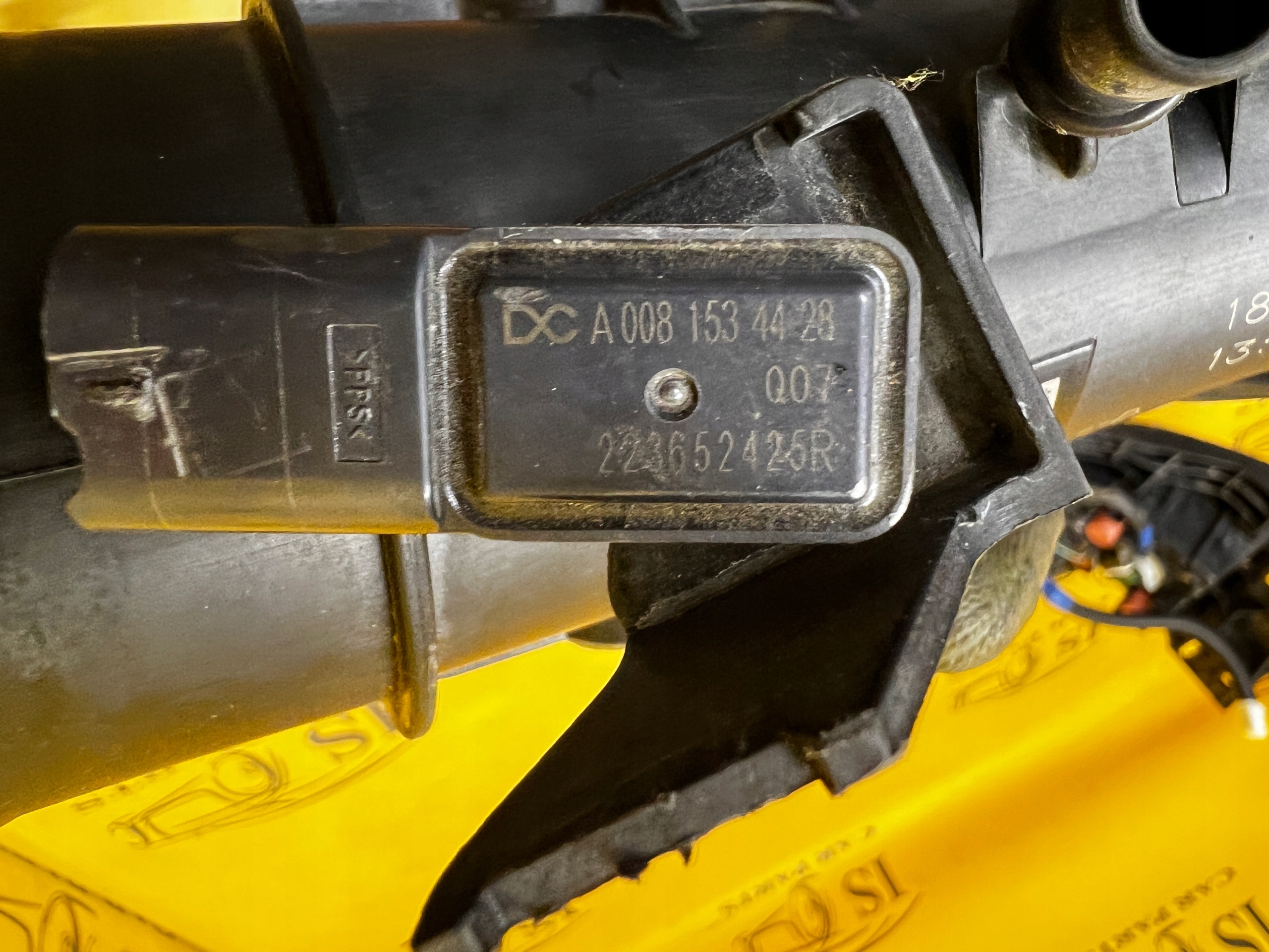 RURA PRZEWÓD DOLOT POWIETRZA RENAULT 1.3 TCE