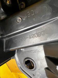 NADKOLE PRZÓD PRZEDNIE LEWY LEWE LEXUS RX 450H III 3 AL10