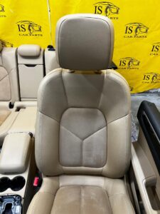 KPL WNĘTRZE FOTELE KANAPA BOCZKI PÓŁSKÓRA ALCANTARA PORSCHE MACAN 95B LHD