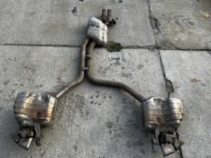 KOMPLET WYDECH RURA WYDECHOWA TŁUMIK AUDI A8 D4 4.0 TFSI