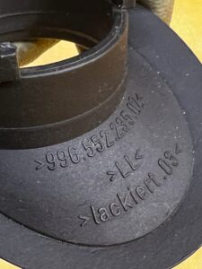 PIERŚCIEŃ OSŁONA ZAŚLEPKA STACYJKI PORSCHE 911 996 CARRERA