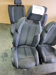 KOMPLET FOTELE PRZÓD TYŁ PÓŁSKÓRA PÓŁSKÓRZANE PEUGEOT 508 II SW KOMBI EU
