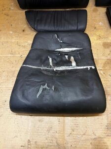 KOMPLET FOTELE KANAPA TYŁ LEWY PRAWY PORSCHE CARRERA 911 996