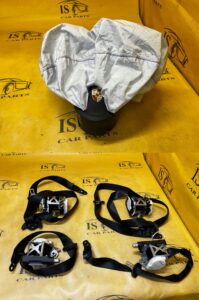 KPL WYSTRZELONE AIRBAG PODUSZKA KIEROWCY PASY PORSCHE PANAMERA 970 I LIFT