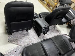 KOMPLET WNĘTRZE FOTELE KANAPA BOCZKI SKÓRA ALCANTARA M-PAKIET BMW X6 F16 EU