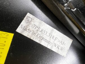 LISTWA OSŁONA PIONOWA DRZWI PRZÓD PRAWY PRAWA PORSCHE CAYENNE II 7P5