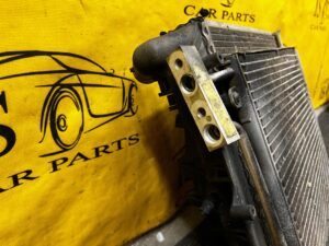 KOMPLET CHŁODNICE WODY KLIMATYZACJI WENTYLATOR PORSCHE CARRERA 911 996 3.4