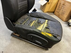 FOTEL PRZÓD PRAWY PASAŻERA ELEKTRYCZNY PORSCHE CARRERA 911 996 LHD