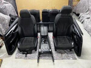 KOMPLET WNĘTRZE FOTELE KANAPA BOCZKI SKÓRA ALCANTARA M-PAKIET BMW X6 F16 EU
