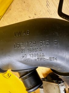 WLOT DOLOT PRZEWÓD POWIETRZA AUDI Q7 II 4M SQ7 4.0 TDI