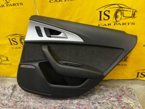 TAPICERKA BOCZEK DRZWI TYŁ PRAWY ALCANTARA BOSE AUDI A6 C7 LIFT 4G