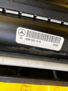 CHŁODNICE WODY KLIMATYZACJI POWIETRZA WENTYLATOR MERCEDES GL X166 3.0 CDI