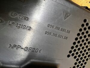 OBUDOWA FILTRA POWIETRZA PORSCHE CARRERA 911 996 3.4