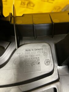 DESKA ROZDZIELCZA KOKPIT KONSOLA CZARNA SKÓRA PORSCHE CARRERA 911 996 LHD