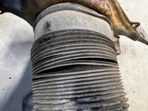 WAHACZ MIECH AIRMATIC TYŁ LEWY MERCEDES CLS W218