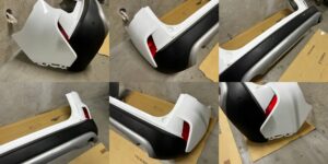 KLAPA BAGAŻNIKA ZDERZAK TYŁ 4 X PDC KAMERA FORD KUGA MK3 LIFT FROZEN WHITE