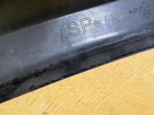 SPOILER DYFUZOR DOKŁADKA ZDERZAKA TYŁ BMW 5 G30 G31 M-PAKIET DARK SHADOW