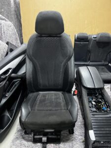 KOMPLET WNĘTRZE FOTELE KANAPA BOCZKI SKÓRA ALCANTARA M-PAKIET BMW X6 F16 EU